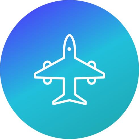 490x490 Vector Airplane Icon