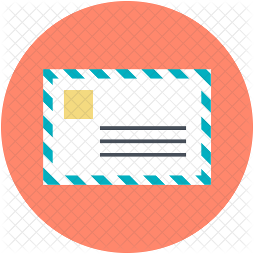 512x512 Airmail Icon Of Flat Style