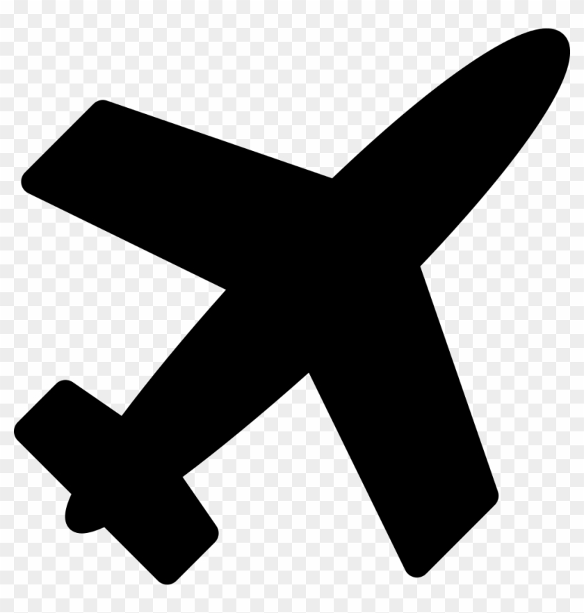 840x881 Image Free Stock Airplane Filled Shape Png Icon Free