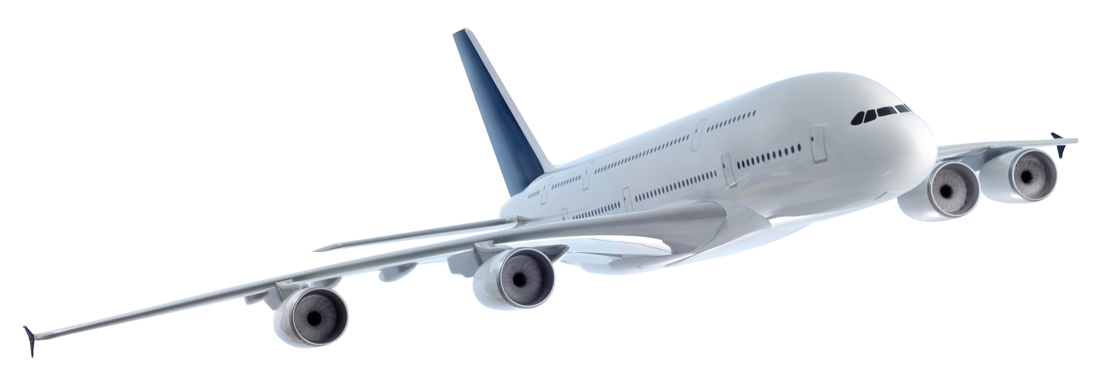 1100x386 Airplane Transparent Png Pictures