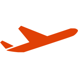 256x256 Soylent Red Airplane Icon