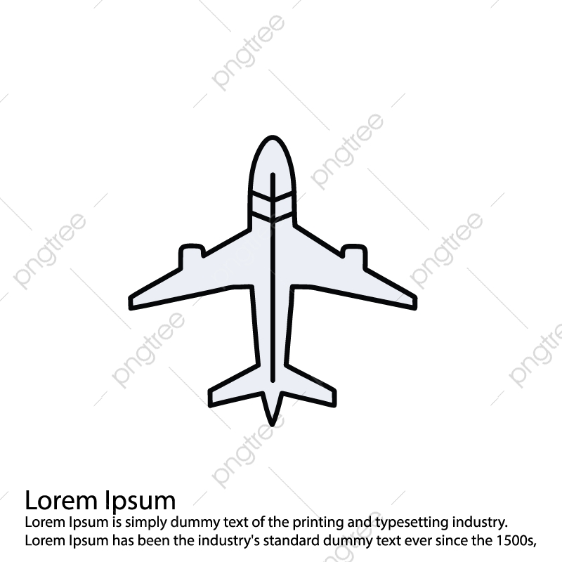 800x800 Vector Airplane Icon, Airplane Icon, Aeroplane, Transport Png