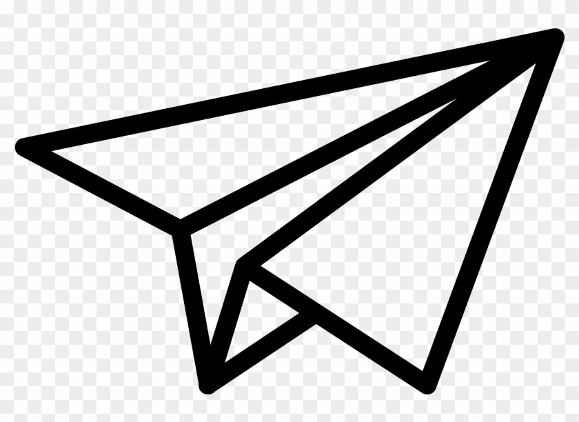 840x612 Paper Plane Icon Png Download