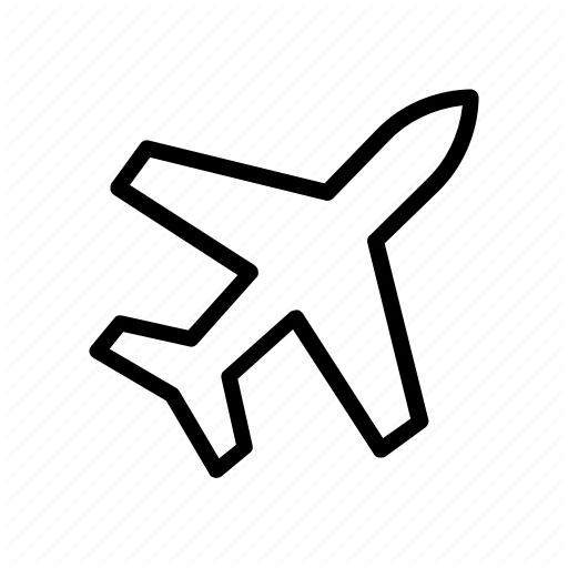 512x512 Airbus, Airplane, Flight, Transport, Travel Icon