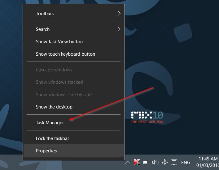 707x550 Remove Airplaneflight Mode Icon From Windows Taskbar