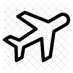 256x256 Airplane Mode Icon Of Line Style