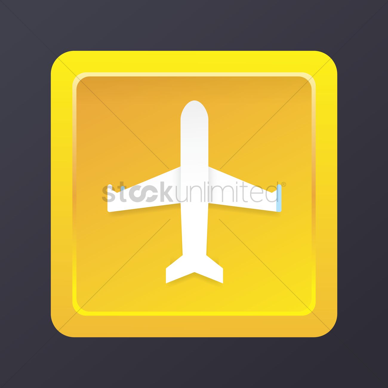 1300x1300 Airplane Mode Icon Vector Image