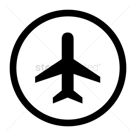 450x450 Free Airplane Mode Icon Stock Vectors Stockunlimited