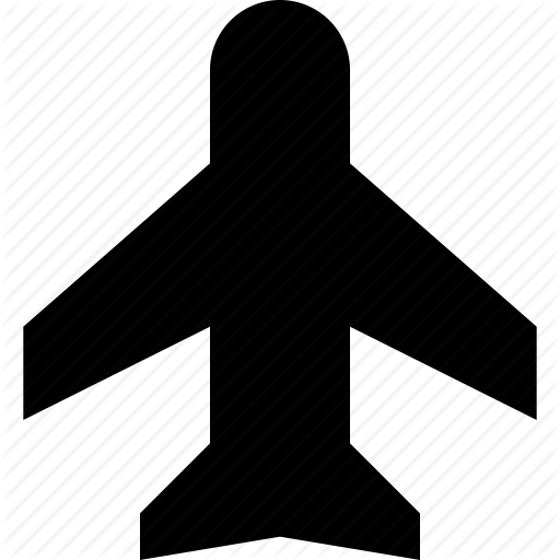 512x512 Airplane, Mode Icon