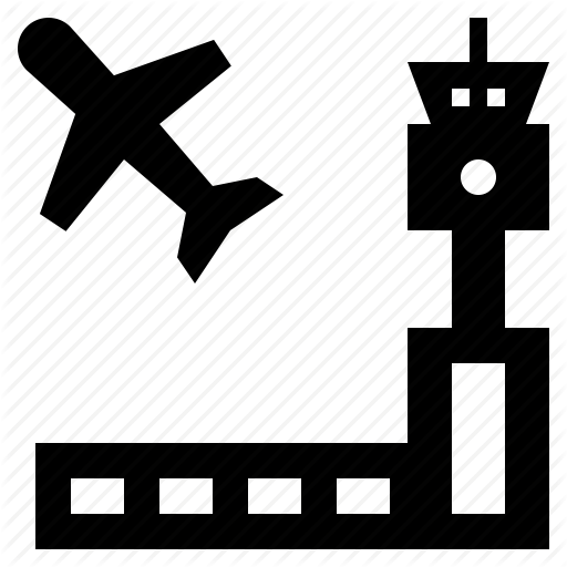 512x512 Airdrome, Airfield, Airplane, Airport Icon