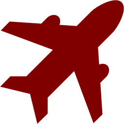 256x256 Free Maroon Airport Icon