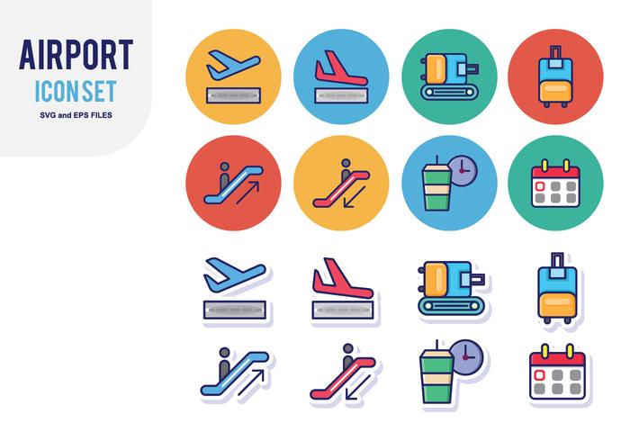 700x490 Airport Icon Set