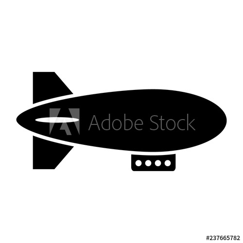 500x500 Airship Icon On White