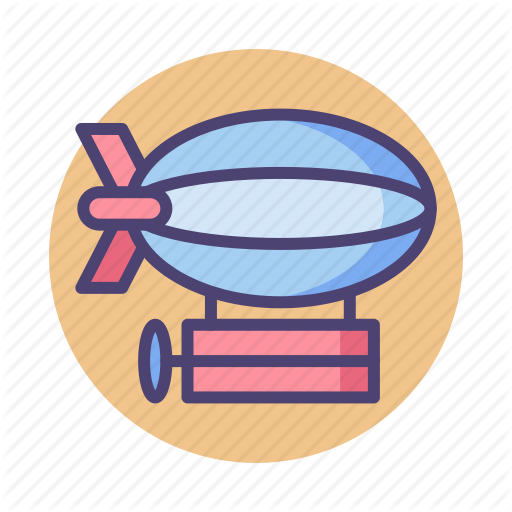 512x512 Aircraft, Airship, Balloon, Zeppeln