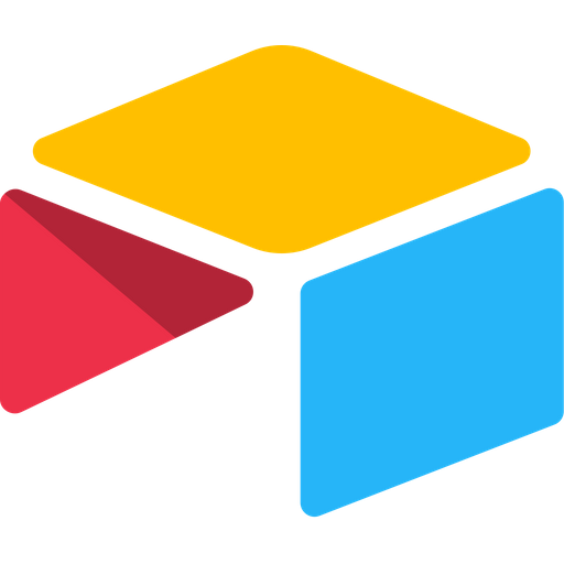 512x512 Airtable Icon Of Flat Style