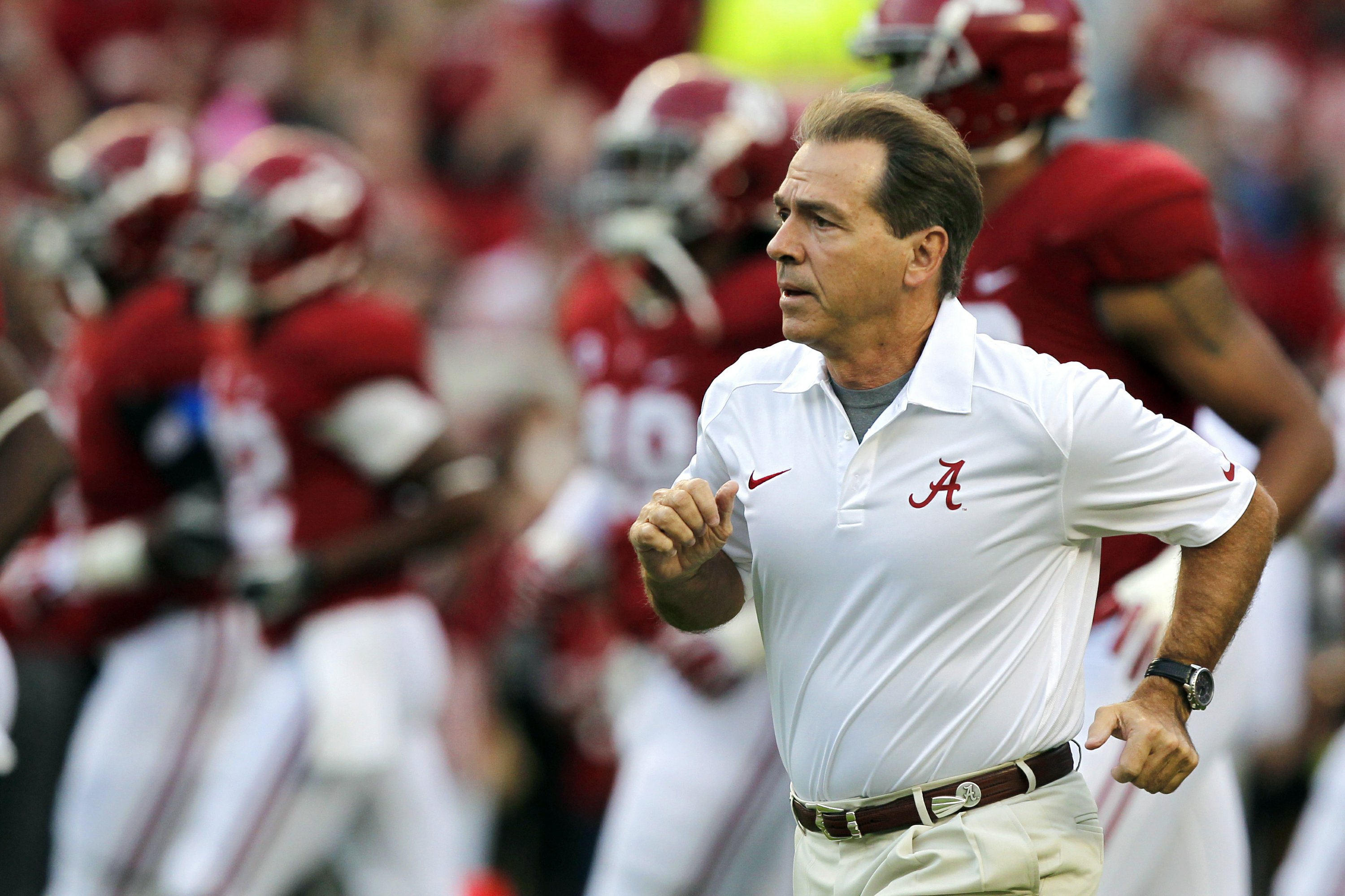 3000x1999 Besting The Bear Saban In Hot Pursuit Of Alabama Icon
