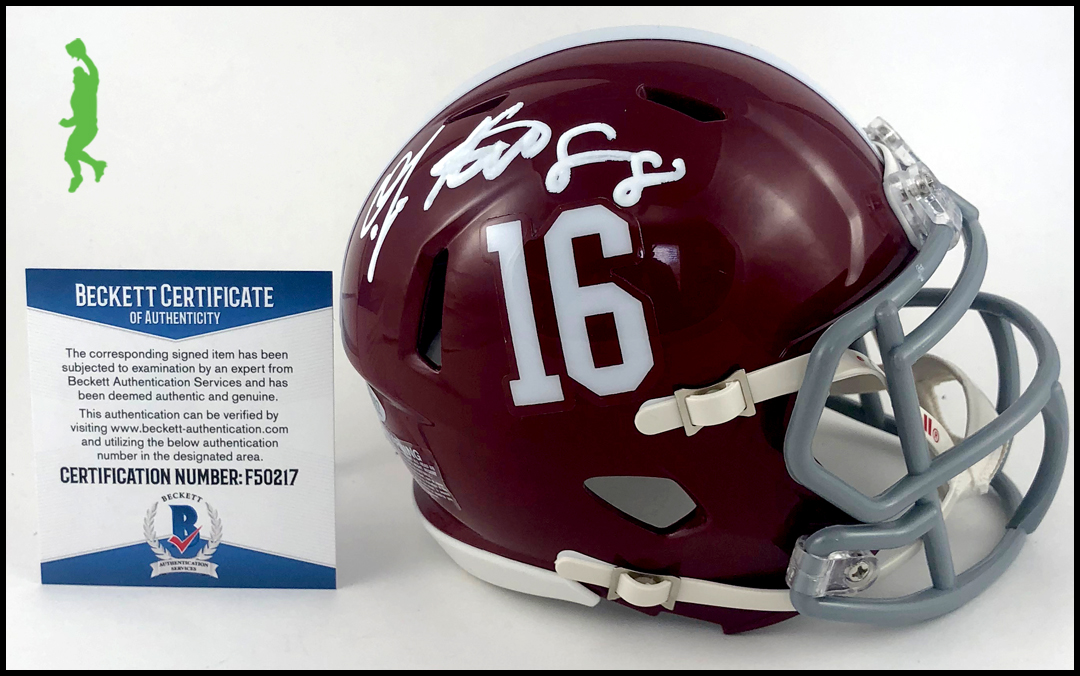1080x676 O J Howard Autographed Riddell Alabama Crimson Tide Mini Helmet