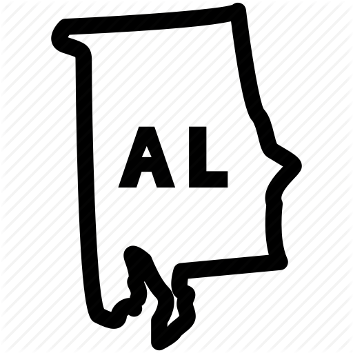 Al Map, Alabama, Alabama Map, Alabama State Icon 512x512 Al Map, Alabama, Alabama Map, Alabama State Icon