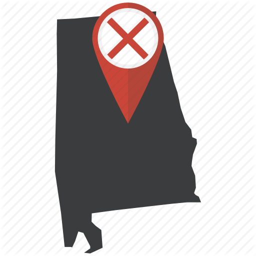 Alabama, American, Flag, Location, Map, Pin, State Icon 512x512 Alabama, American, Flag, Location, Map, Pin, State Icon