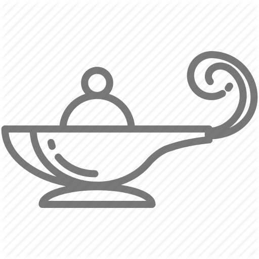 512x512 Aladdin, Genie, L Rub, Spell, Wish Icon