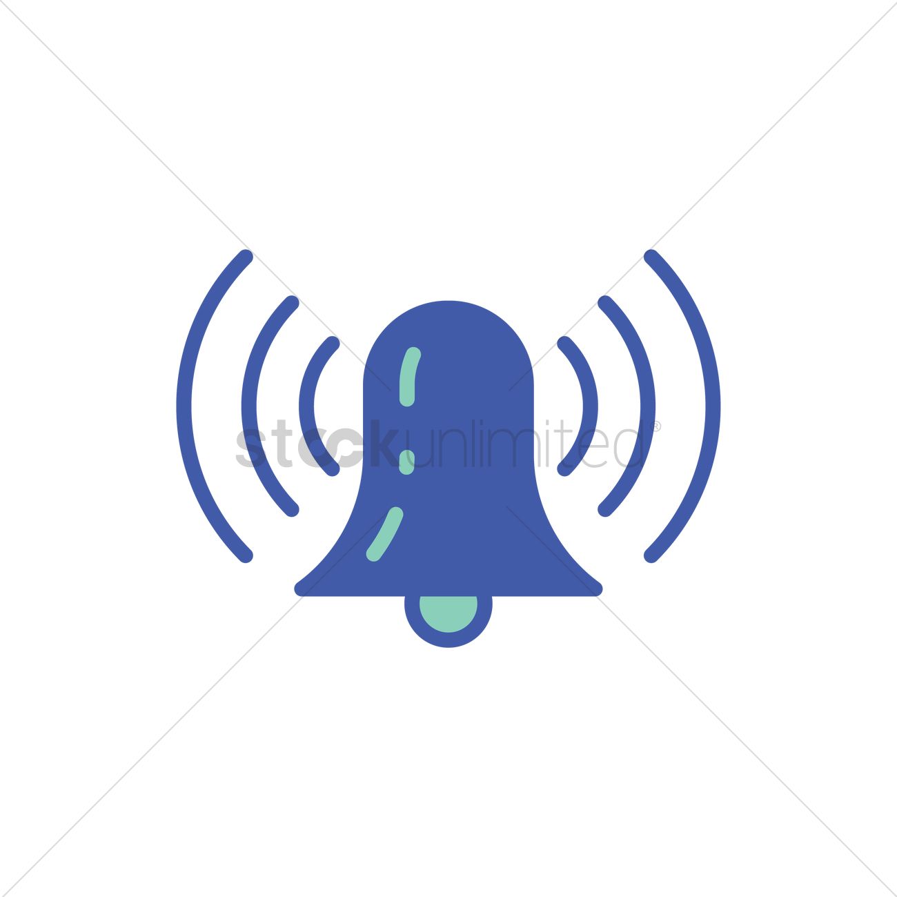 1300x1300 Alarm Bell Icon Vector Image