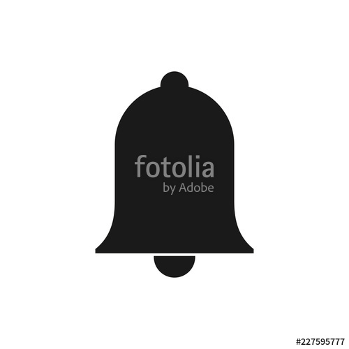 500x500 Bell Icon Vector Alarm Bell Icon In Trendy Flat Style Isolated