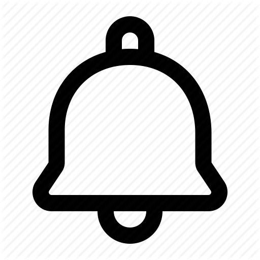 512x512 Alarm, Bell, Hand Bell, Nontification, Ring, School Bell Icon