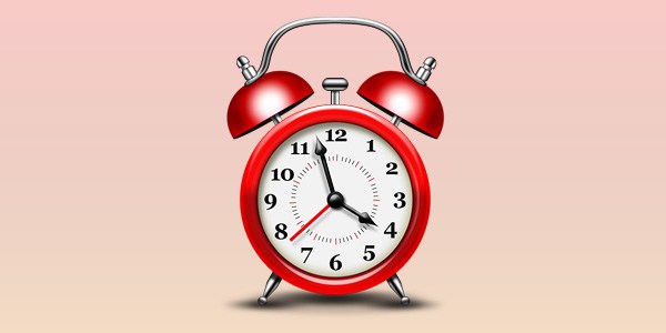 600x300 Alarm Clock Icon