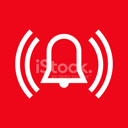 440x440 Alarm Icon Stock Vector