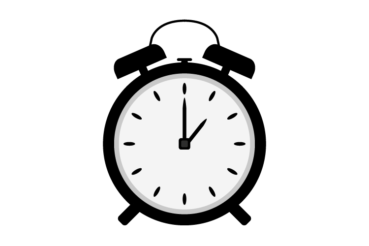 750x500 Alarm Clock Icon