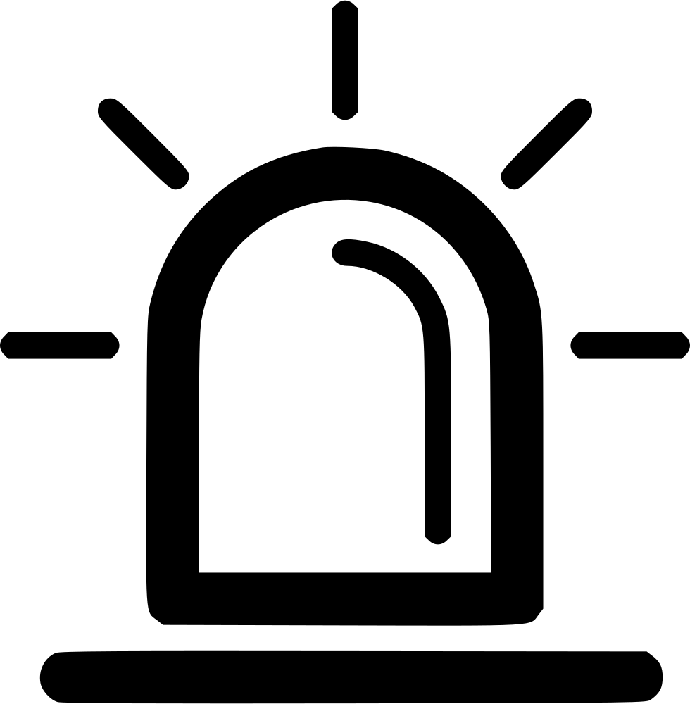 980x1000 Siren Alarm Png Icon Free Download