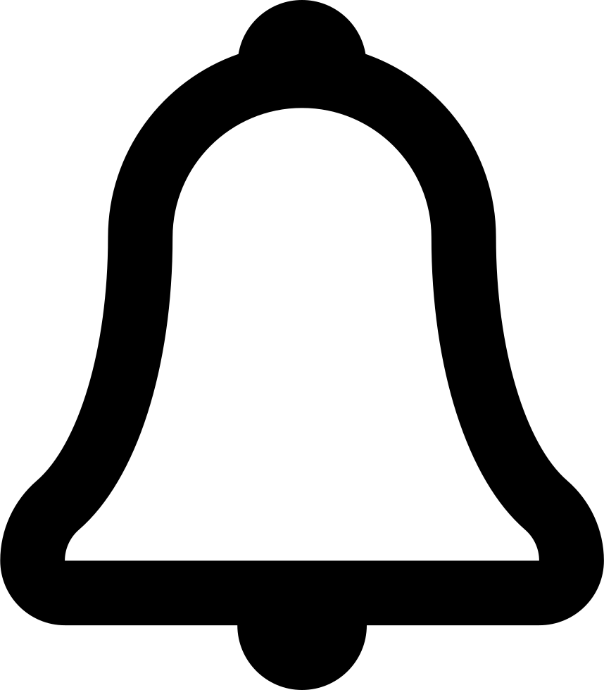 858x980 Alert Bell Icon Png
