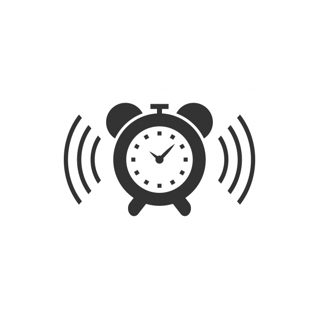 640x640 Alarm Clock Icon Design Template Vector Isolated, Clock, Alarm