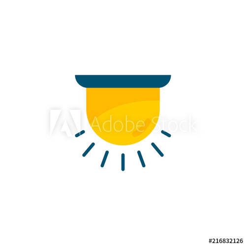 500x500 Alarm System Icon Flat Element Vector Illustration Of Alarm