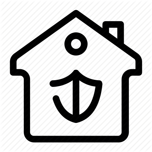 512x512 Building Protection, Home Security, House, House Alarm System
