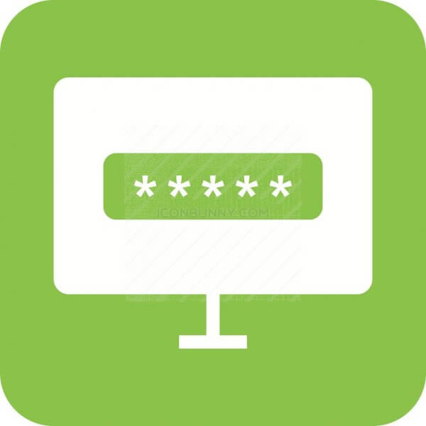 600x600 System Password Flat Round Corner Icon