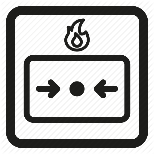 512x512 Alarm, Call, Fire, Manual, Point, Security, System Icon