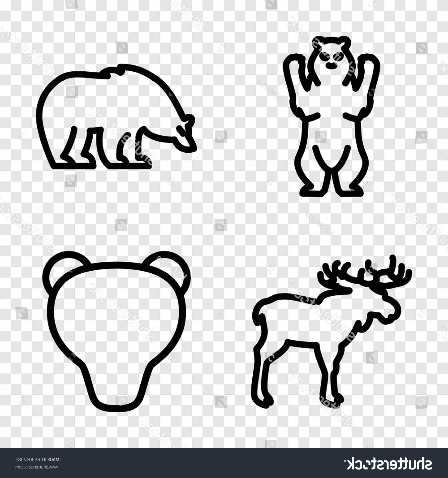1800x1920 Alaska Icons Set Outline Such Soidergi