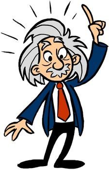 225x350 Einstein Clip Art Science General Clip Art, Einstein, Art