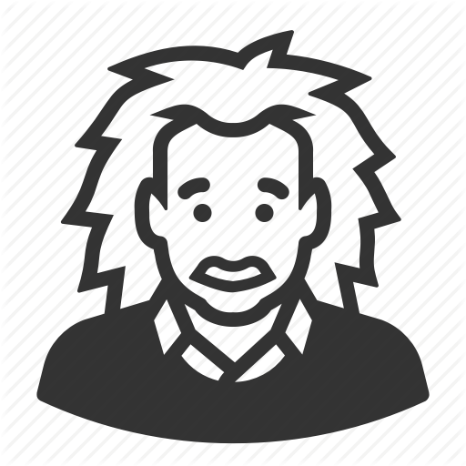 512x512 Albert Einstein, Avatar, Avatars, Man, Scientist Icon