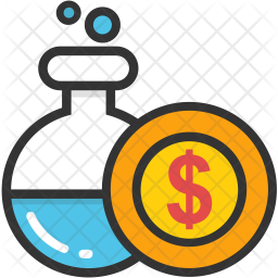 256x256 Financial Alchemy Icon Of Colored Outline Style