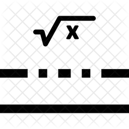 256x256 Algebra Icon Of Glyph Style