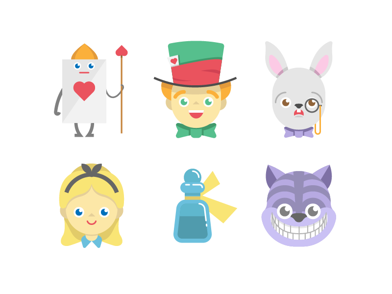 800x600 Alice In Wonderland