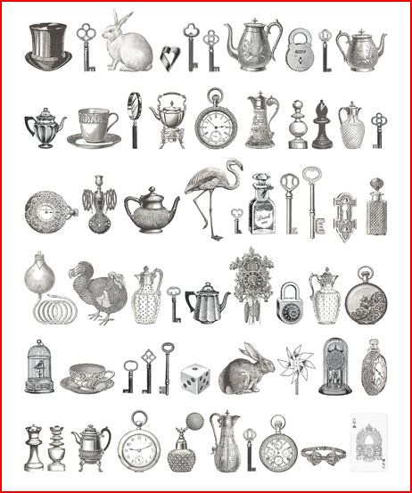 462x553 Alice In Wonderland Icon Print