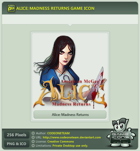 Alice Madness Returns Icon at Vectorified.com | Collection of Alice ...