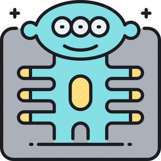 512x512 Alien, Monster, Species, Ufo Icon