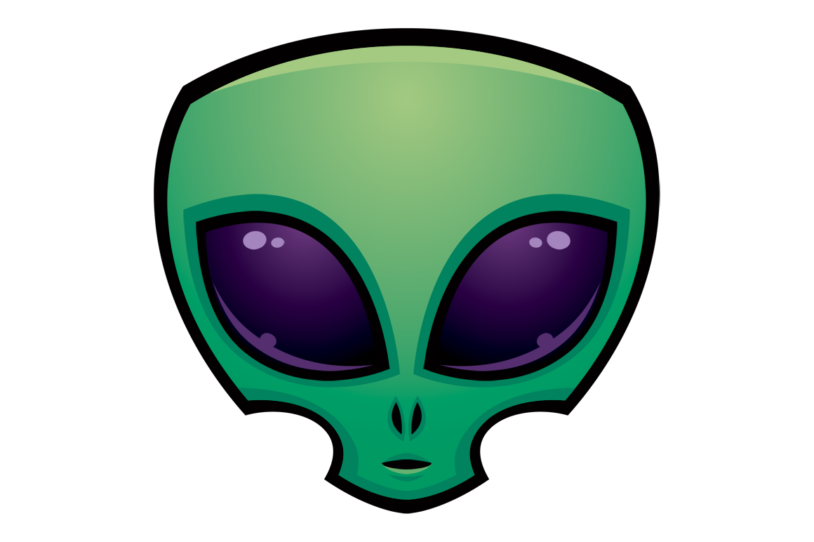 1160x772 Alien Head Icon