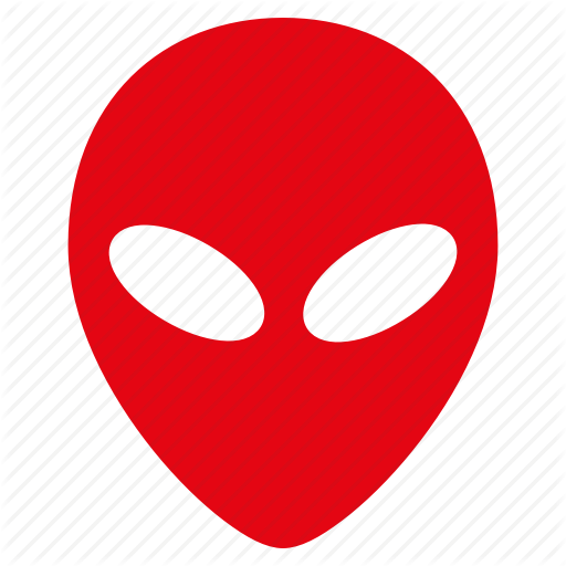 512x512 Alien, Game, Head, People, Person, Space, User Icon