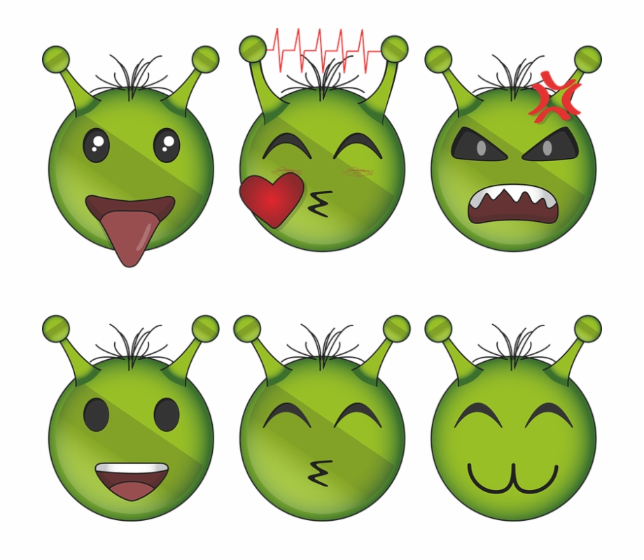 920x800 Alien, Emoji, Emoticon, Icon, Emotion, Expression