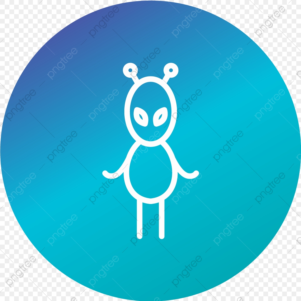 1024x1024 Vector Alien Icon, Avatar Icon, Alien Icon, Monster Icon Png